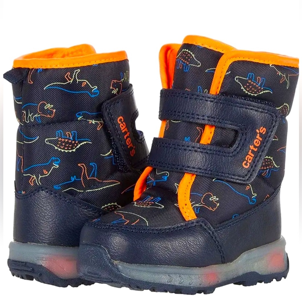 Carters light up Dino Snow Boot